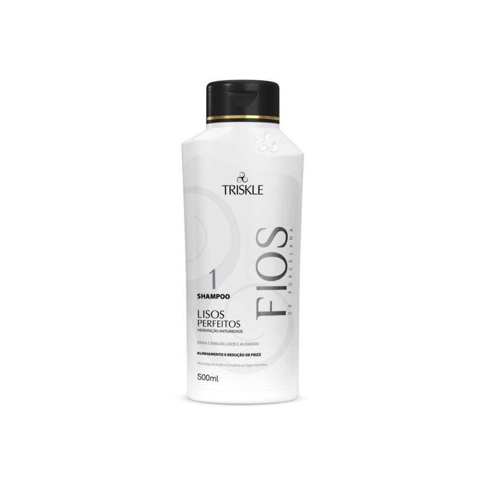 Shampoo Triskle Fios de Porcelana Lisos Perfeitos 500ml Shampoo Triskle Fios de Porcelana Lisos Perfeitos 500ml