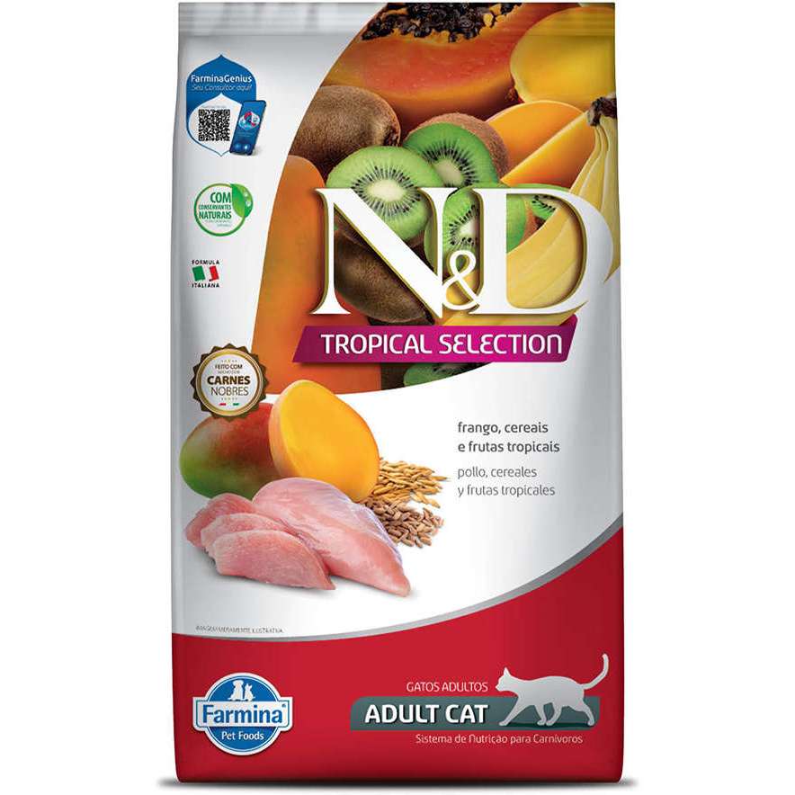 N/D Tropical Selection Frango Gato Adult 1.5Kg N/D Tropical Selection Frango Gato Adult 1.5Kg