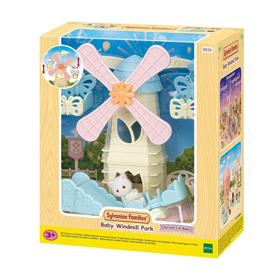 Sylvanian Families Parque de Moinho de Ventos para Bebês – Epoch Sylvanian Families Parque de Moinho de Ventos para Bebês – Epoch
