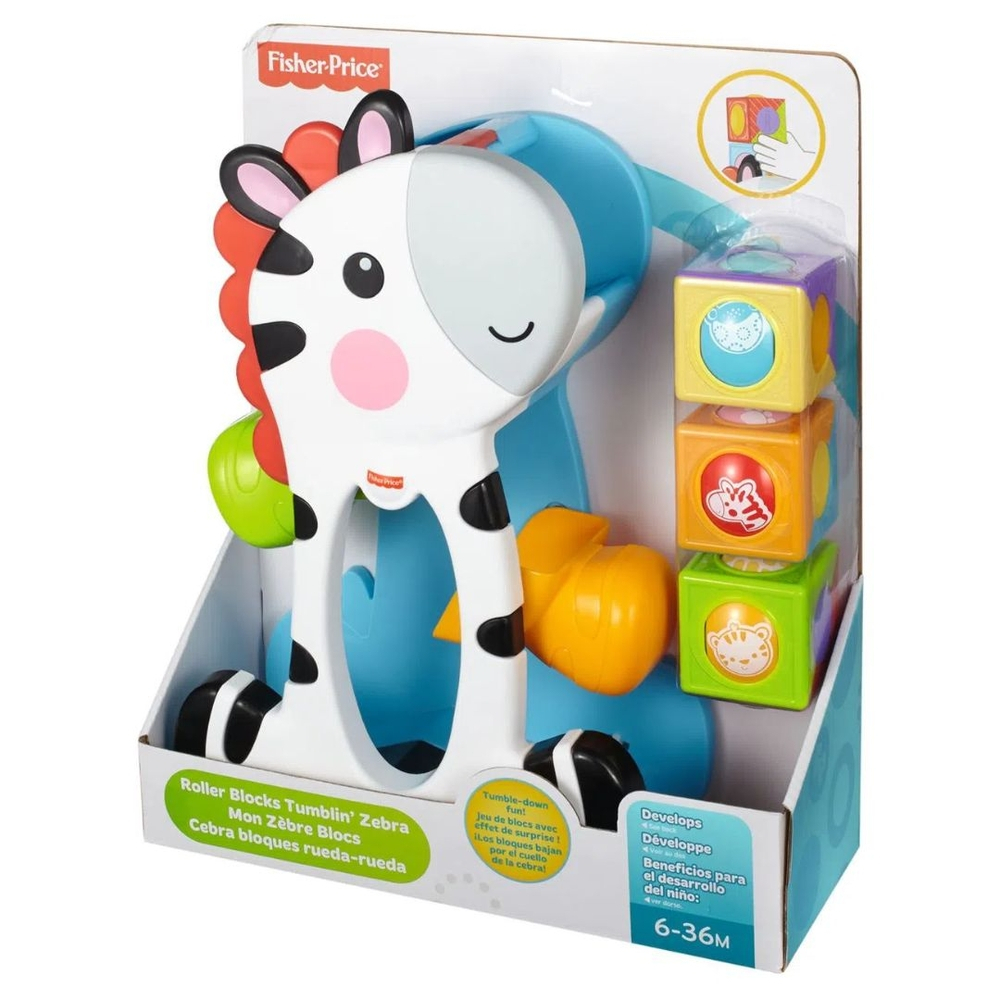 Zebra Blocos Surpresa – Fisher Price Zebra Blocos Surpresa – Fisher Price