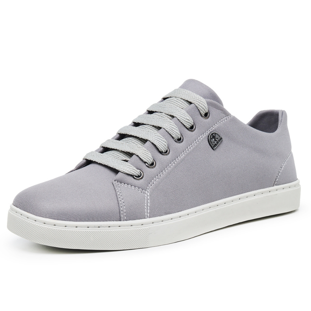 Tênis Cinza Casual Polo Fran Masculino Básico Leve Sapatênis London Tênis Cinza Casual Polo Fran Masculino Básico Leve Sapatênis London