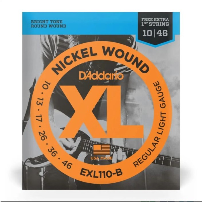 Encordoamento Daddario EXL110-B 10-46 Guitarra Encordoamento Daddario EXL110-B 10-46 Guitarra