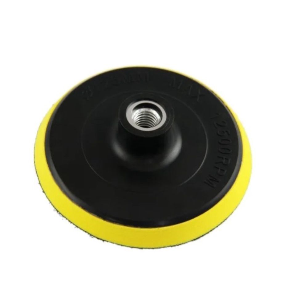 Suporte Lixa De Auto Colante 125mm – 5 Polegadas Esmerilhadeira M14 Fertak