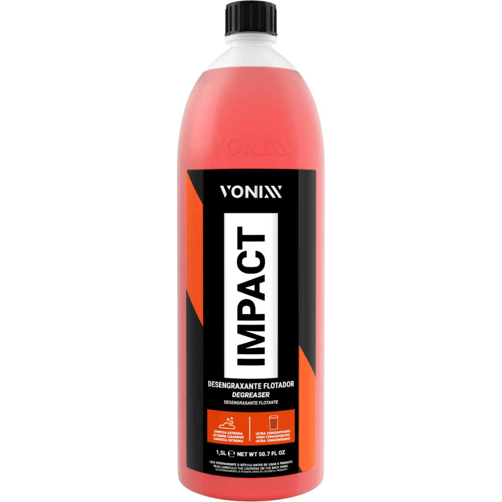 Multilimpador Universal para Estofados Carpete Cromado Metal Impact 1,5L Vonixx Multilimpador Universal para Estofados Carpete Cromado Metal Impact 1,5L Vonixx