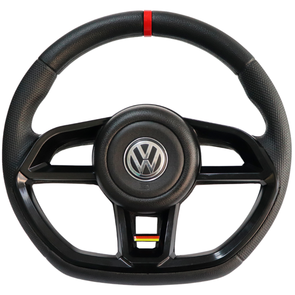 Volante Esportivo Gti Preto Para Gol Voyage Saveiro G5 G6 G7 fox spacefox jetta