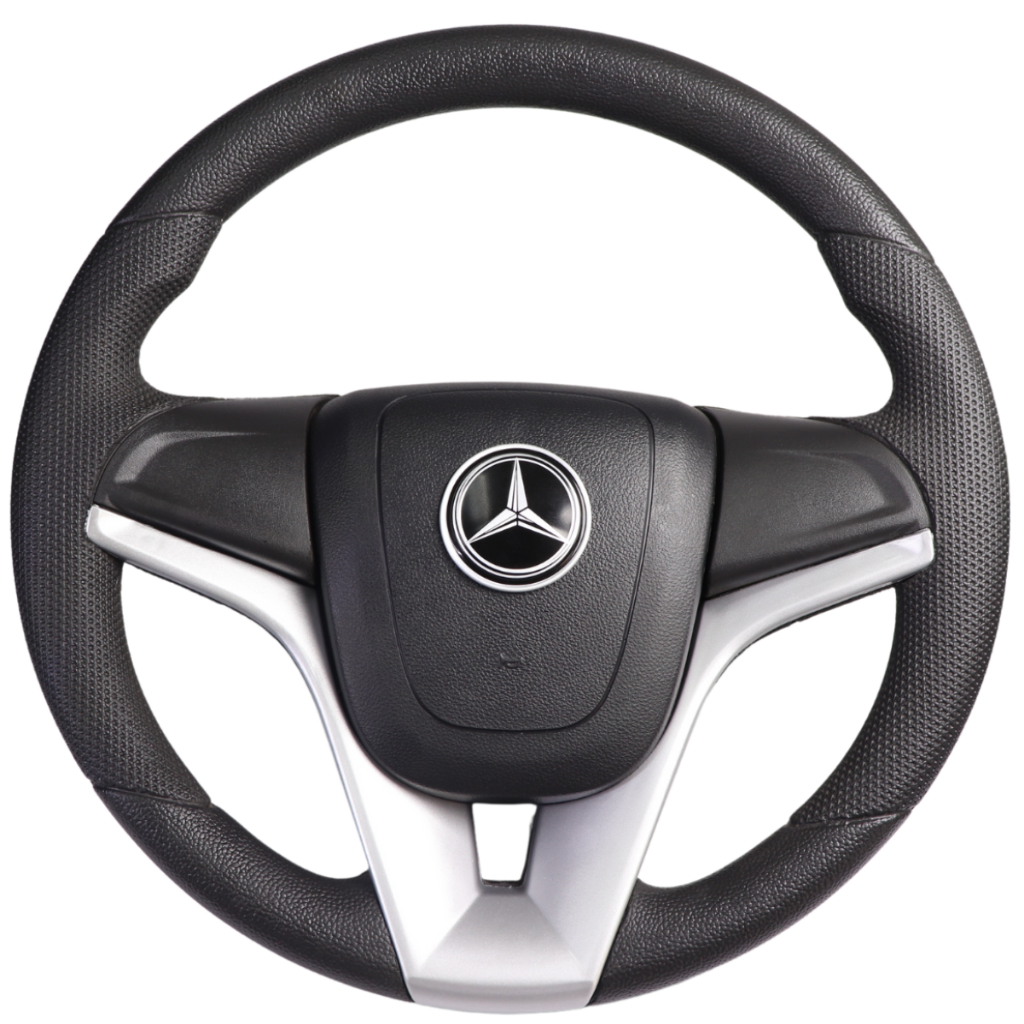 Volante Prata Esportivo Para Caminhão Mercedes Bens 1620 1111 1113 710 Volante Prata Esportivo Para Caminhão Mercedes Bens 1620 1111 1113 710
