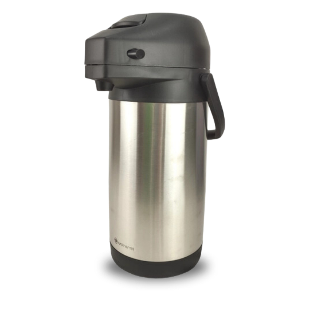 Garrafa Térmica Madri 2,5L Inox Unitermi Café/Chá Garrafa Térmica Madri 2,5L Inox Unitermi Café/Chá