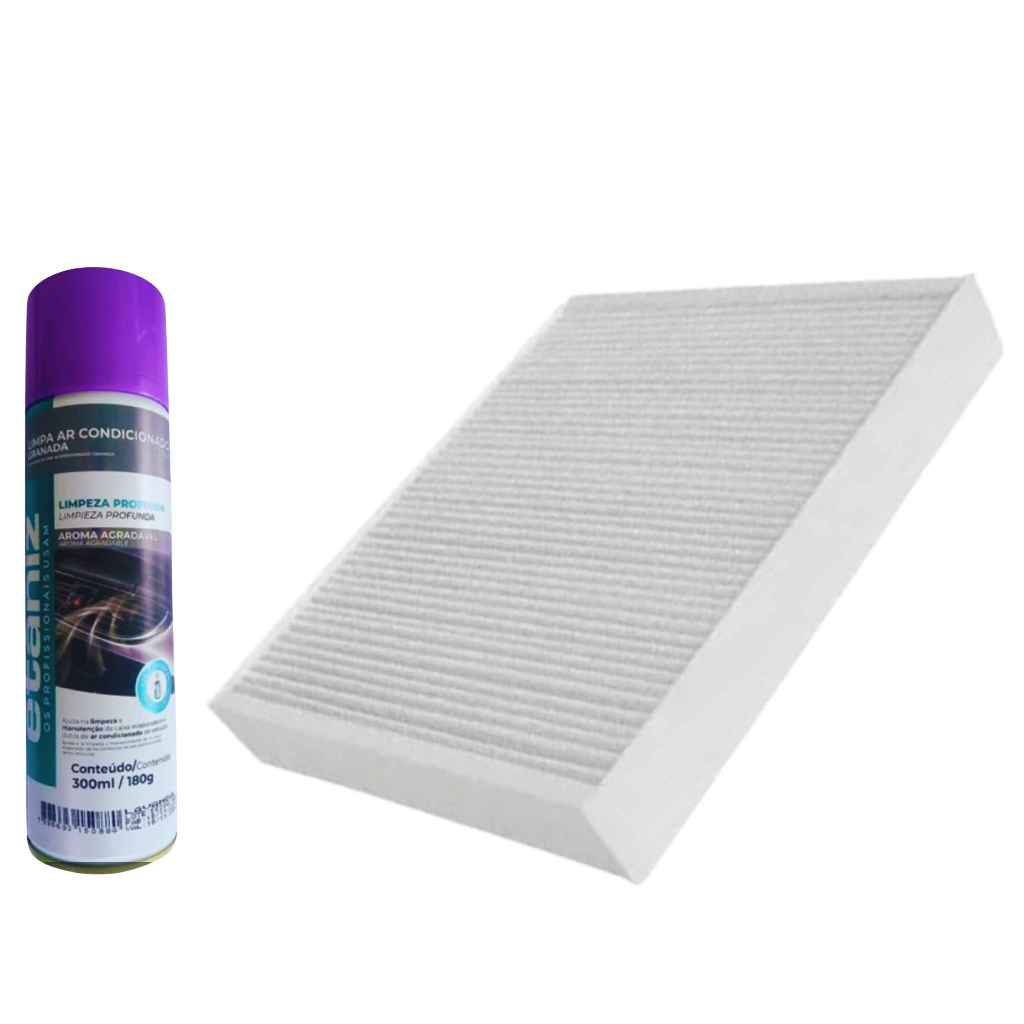 Filtro De Ar Condicionado Uno Vivace Uno Novo + Higienizador Filtro De Ar Condicionado Uno Vivace Uno Novo + Higienizador