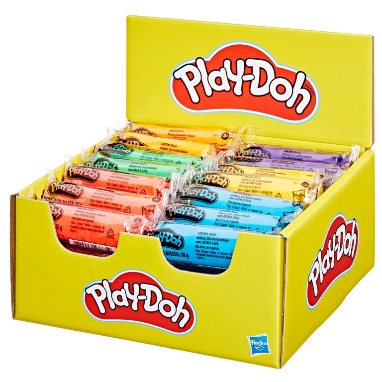 Kit 50 Massinhas Play Doh Refil Sticks – Hasbro F9817 Kit 50 Massinhas Play Doh Refil Sticks – Hasbro F9817