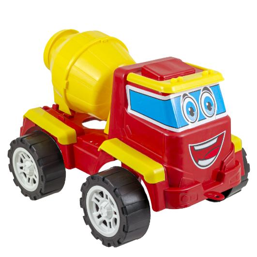 Caminhão Betoneira Brinquedo De Construção Interativo Grande Para Presente 29cm De Comprimento QUEEN SHOP Caminhão Betoneira Brinquedo De Construção Interativo Grande Para Presente 29cm De Comprimento QUEEN SHOP