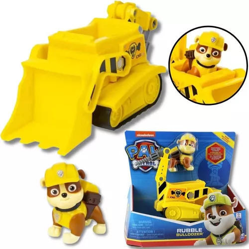 Rubble Patrulha Canina – Boneco E Veículo – Sunny Brinquedo 2720 Rubble Patrulha Canina – Boneco E Veículo – Sunny Brinquedo 2720
