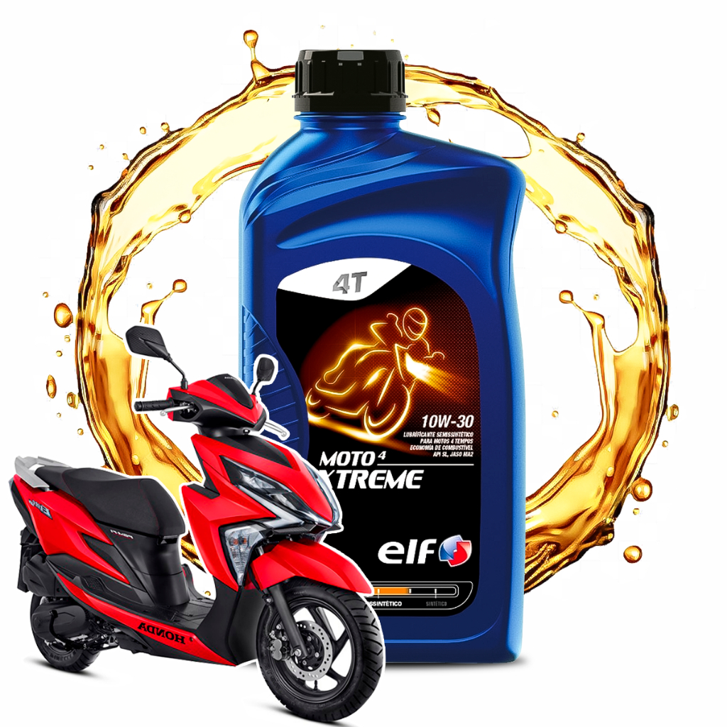 Óleo Para Honda Elite 125 Elf Semissintético 10w-30 Xtreme Óleo Para Honda Elite 125 Elf Semissintético 10w-30 Xtreme