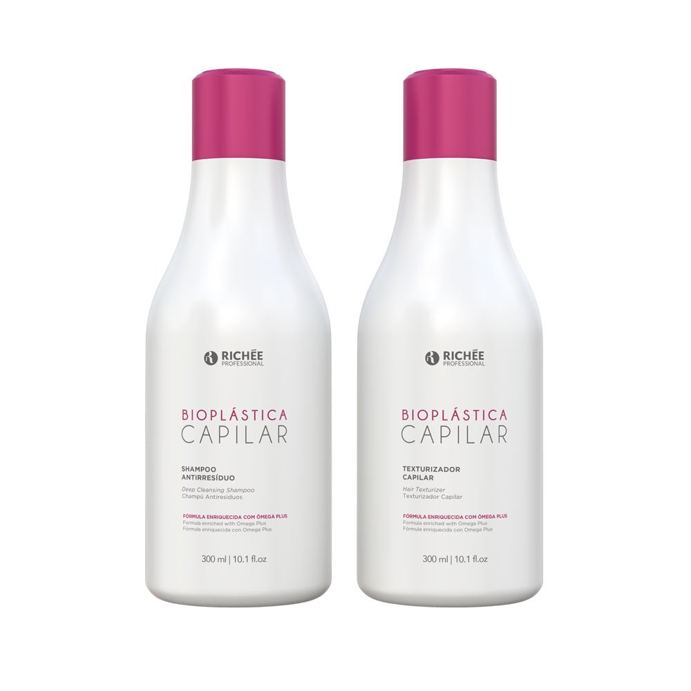 Richée Bioplástica Escova Defrizante Kit (2x300ml) Richée Bioplástica Escova Defrizante Kit (2x300ml)