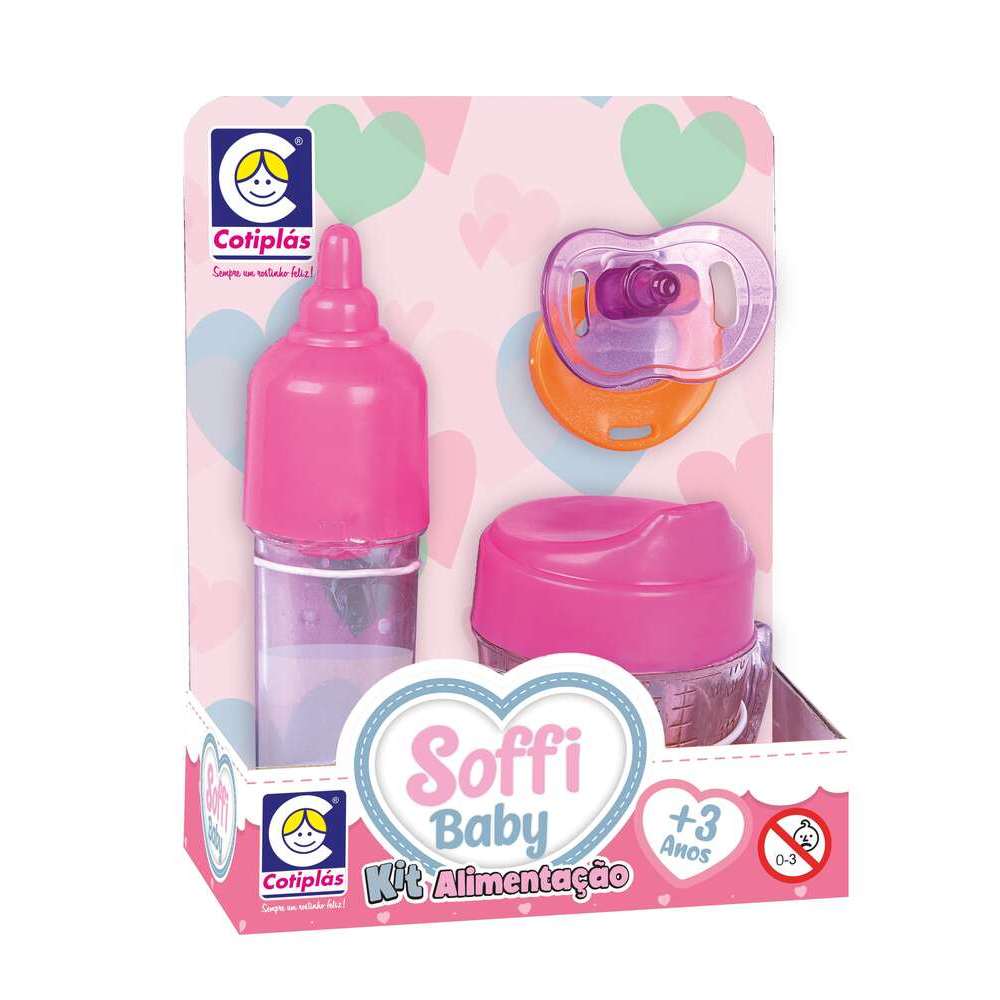 Brinquedo Soffi Baby Alimentação Mamadeira Brinquedo Soffi Baby Alimentação Mamadeira