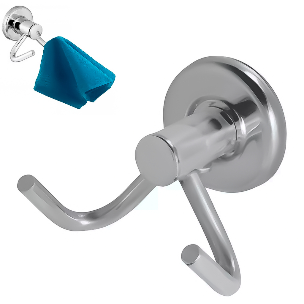 Gancho Cabide Duplo Para Banheiro Toalha Aço Inox Alumínio Prático Casa Decoração Gancho Cabide Duplo Para Banheiro Toalha Aço Inox Alumínio Prático Casa Decoração
