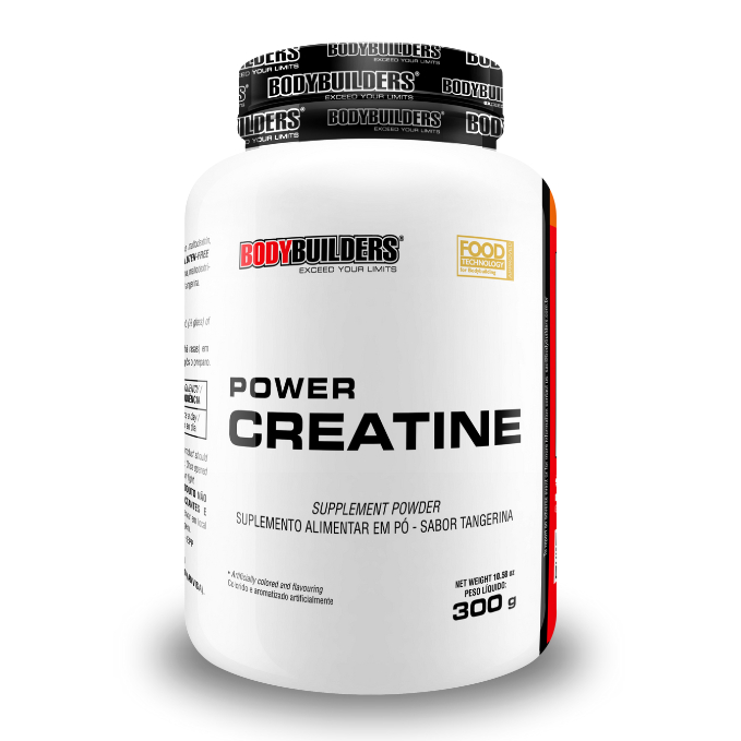 Power Creatine (100g/300g) – Sabor Tangerina – Bodybuilders Power Creatine (100g/300g) – Sabor Tangerina – Bodybuilders
