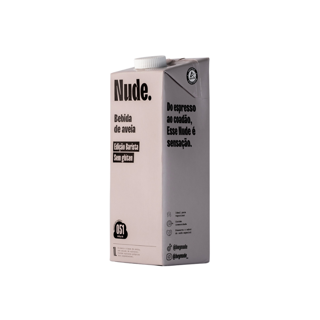 Nude Leite de Aveia Barista 1L Nude Leite de Aveia Barista 1L