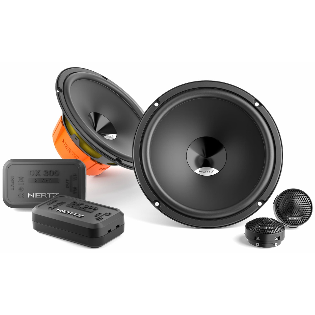 Kit 2 Vias Hertz DSK 165 Dieci 6 Polegadas 160W RMS 4 Ohms Som Automotivo Kit 2 Vias Hertz DSK 165 Dieci 6 Polegadas 160W RMS 4 Ohms Som Automotivo