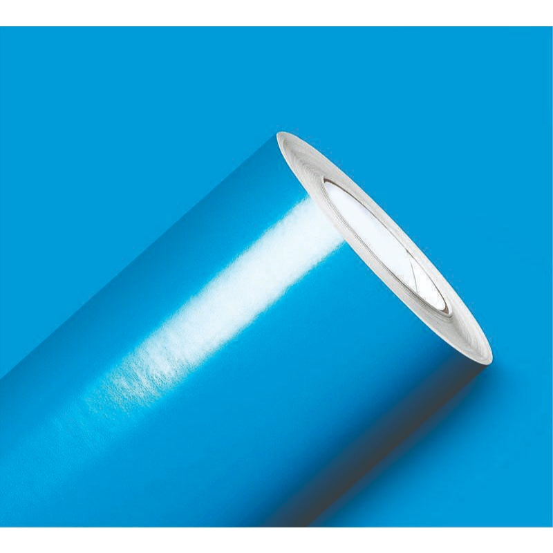 Papel Adesivo Envelopamento Vinílico Moveis Geladeira Azul Céu 1m x 50cm Papel Adesivo Envelopamento Vinílico Moveis Geladeira Azul Céu 1m x 50cm