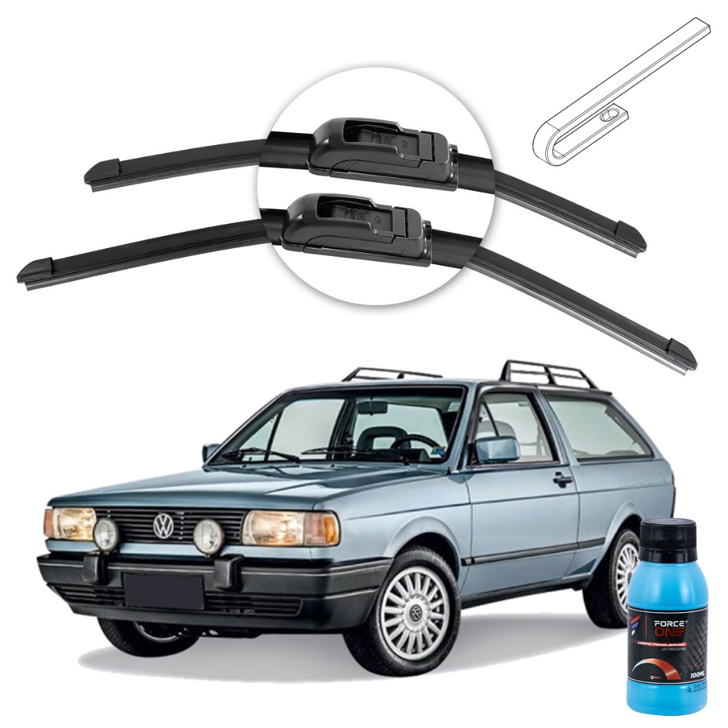 Palheta Limpador de Parabrisa Volkswagen Parati G1 ano 82 a 96 Universal Palheta Limpador de Parabrisa Volkswagen Parati G1 ano 82 a 96 Universal