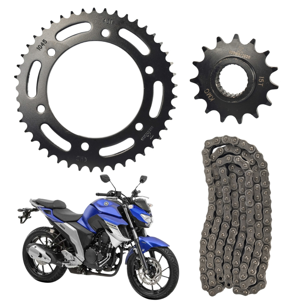 Kit Transmissao Relacao Retentor Yamaha Fazer 250 Kmc Gold Kit Transmissao Relacao Retentor Yamaha Fazer 250 Kmc Gold