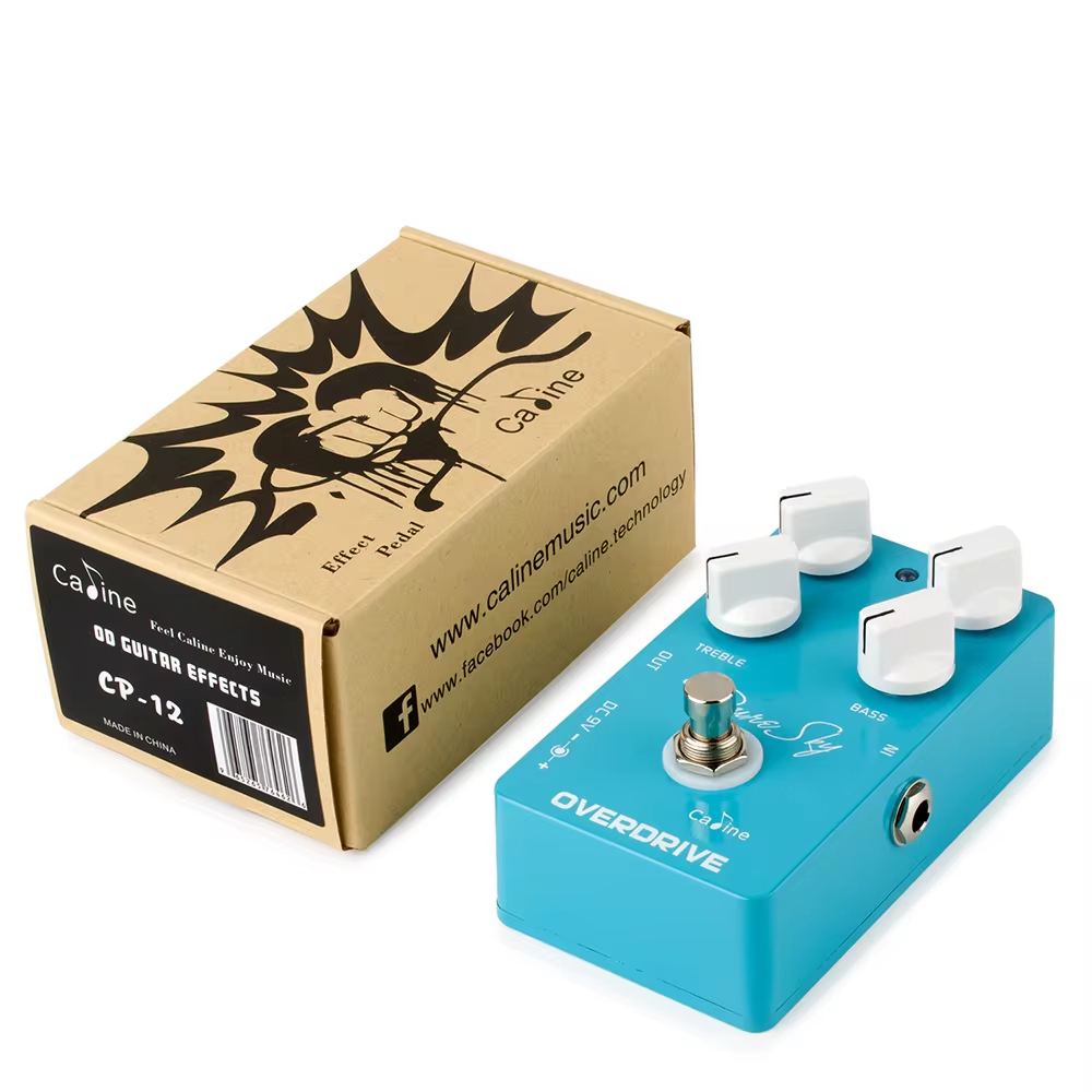 Caline Pure Sky OD Guitar Pedal Effect CP-12 Pure And Clean Overdrive Guitar Pedal Guitar Accessories Gitar Effect Caline Pure Sky OD Guitar Pedal Effect CP-12 Pure And Clean Overdrive Guitar Pedal Guitar Accessories Gitar Effect