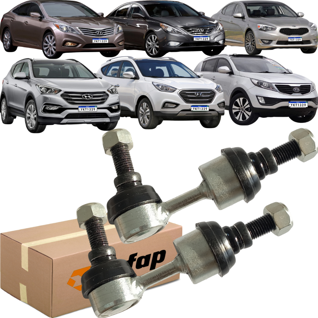 Par de Bieleta Traseira Cofap Azera IX35 Santa Fé Sportage Par de Bieleta Traseira Cofap Azera IX35 Santa Fé Sportage