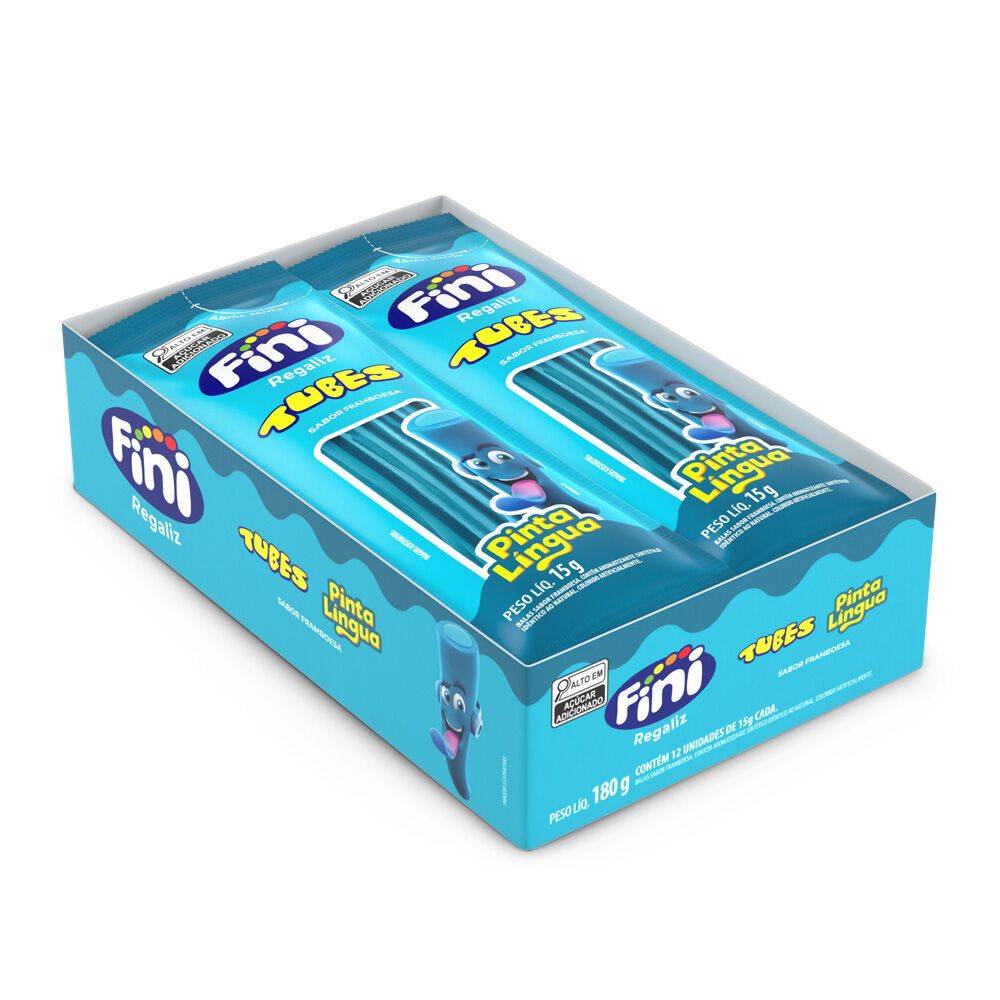 Tubes Pinta Língua com 12x15g cada – Fini Tubes Pinta Língua com 12x15g cada – Fini