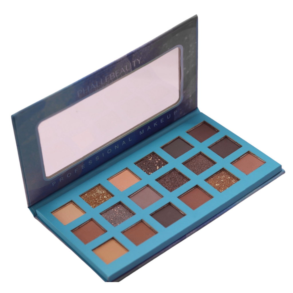 Paleta de Sombras Colors 18 Cores PhálleBeauty PH7002 Paleta de Sombras Colors 18 Cores PhálleBeauty PH7002