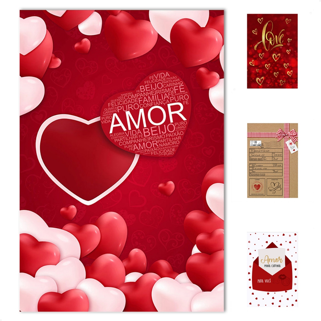 Painel Festa Retangular Decoração Dia dos Namorados Vertical Sublimado Tecido 1,50×2,20 Painel Festa Retangular Decoração Dia dos Namorados Vertical Sublimado Tecido 1,50×2,20