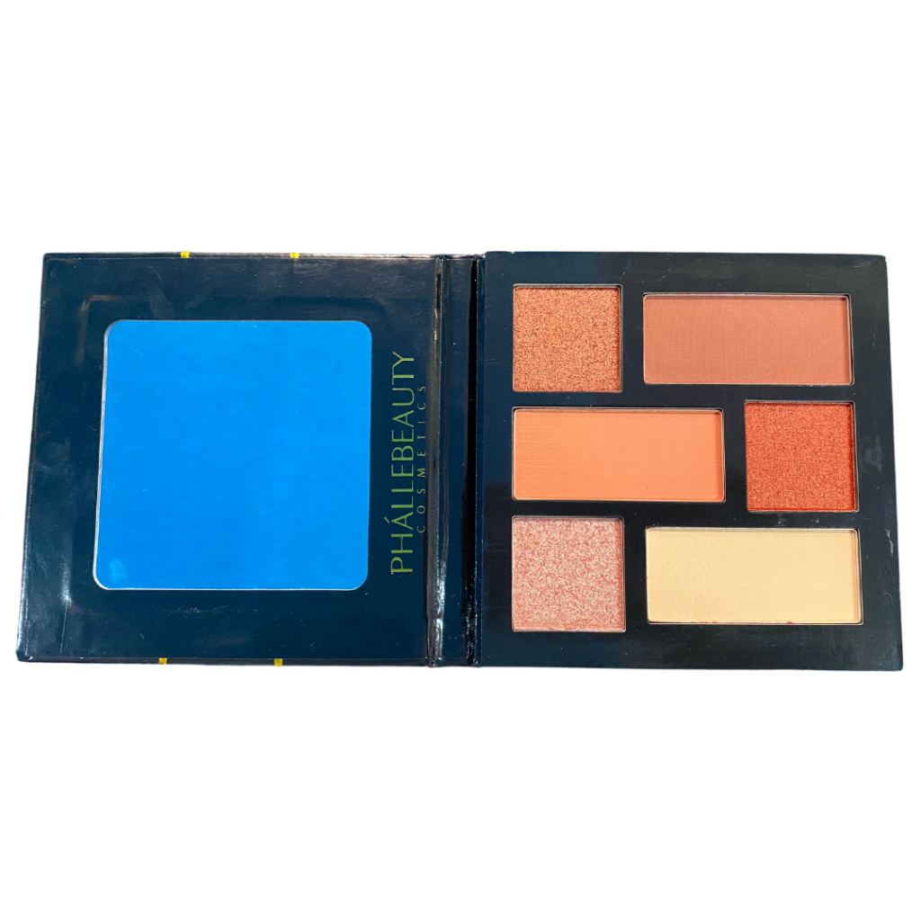 Paleta de Sombras Nude 6 Cores PhálleBeauty PH7007 Paleta de Sombras Nude 6 Cores PhálleBeauty PH7007