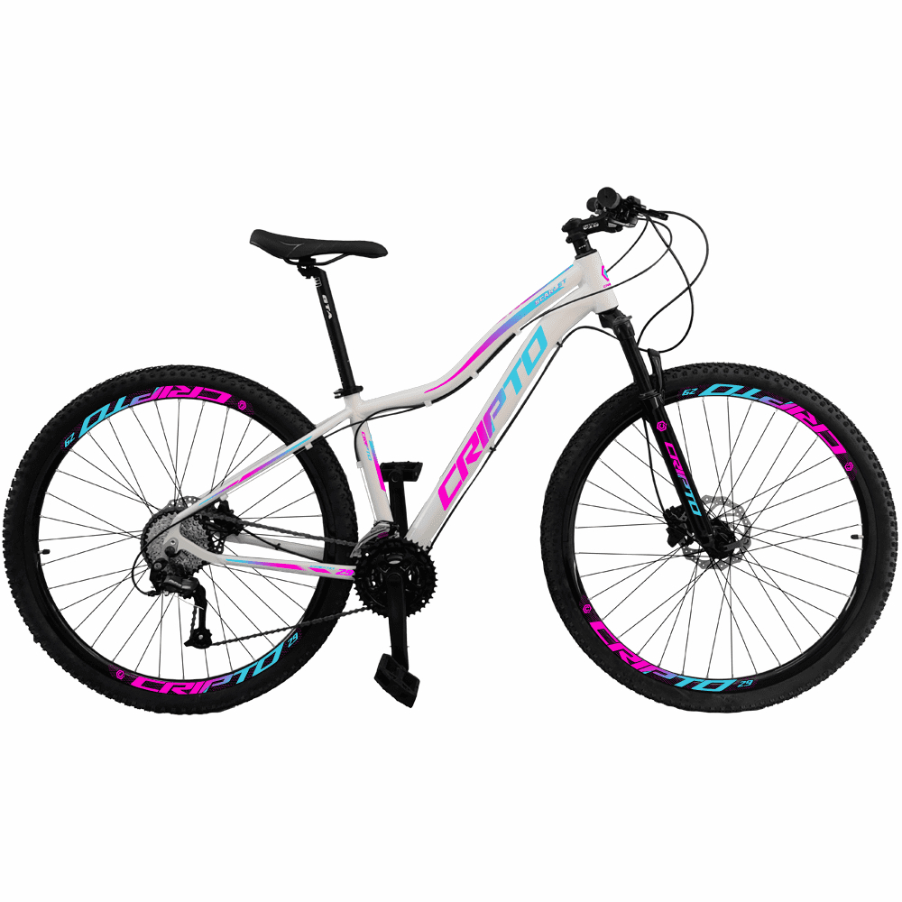 Bicicleta Aro 29 Cripto 24 Marchas Freio Disco c/Suspensão Bicicleta Aro 29 Cripto 24 Marchas Freio Disco c/Suspensão