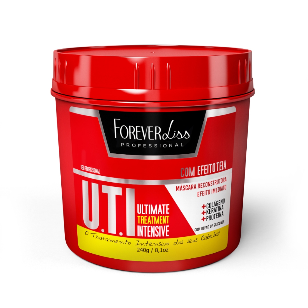Máscara Reconstrutora Uti Forever Liss 240G Máscara Reconstrutora Uti Forever Liss 240G