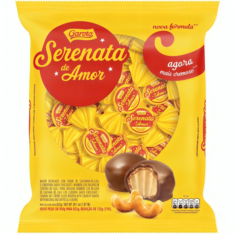 Bombom Chocolate Serenata De Amor 825g Garoto Bombom Chocolate Serenata De Amor 825g Garoto