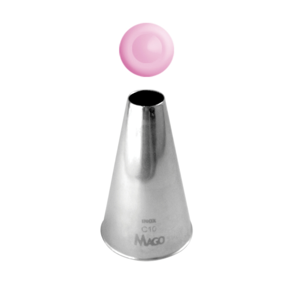 Bico de Confeitar Grande Perle Mod.C10 Mago Bico de Confeitar Grande Perle Mod.C10 Mago