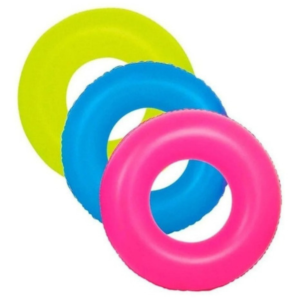 Boia Inflável Grande Neon 90cm Alta Qualidade Piscina, Praia Decoração Cores Mor Boia Inflável Grande Neon 90cm Alta Qualidade Piscina, Praia Decoração Cores Mor