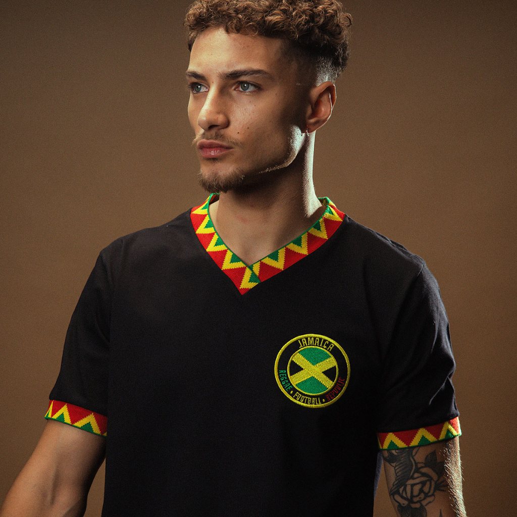 Camisa Jamaica Retrô nº 10 Masculina Oficial Camisa Jamaica Retrô nº 10 Masculina Oficial