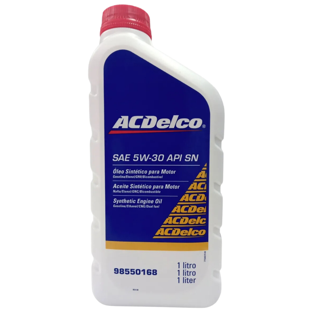 OLEO LUBRIFICANTE MOTOR SINTÉTICO ACDELCO 5W30 OLEO LUBRIFICANTE MOTOR SINTÉTICO ACDELCO 5W30