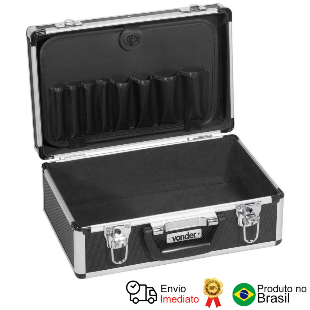 Maleta Ferramentas 360x230x150 Preta Mfv 141 Vonder Maleta Ferramentas 360x230x150 Preta Mfv 141 Vonder