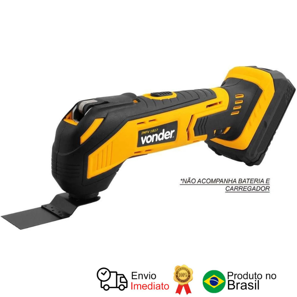 Lixadeira Multifunção 18V Sem Bateria Imfv 1817 Vonder Lixadeira Multifunção 18V Sem Bateria Imfv 1817 Vonder