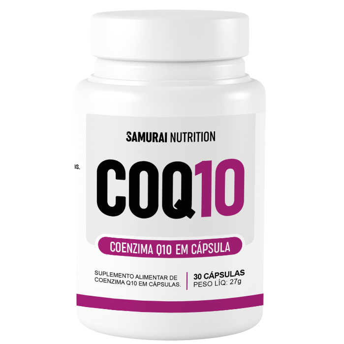 COQ 10 (30 Cápsulas) 900mg – Samurai Nutrition Coezima Q10 COQ 10 (30 Cápsulas) 900mg – Samurai Nutrition Coezima Q10