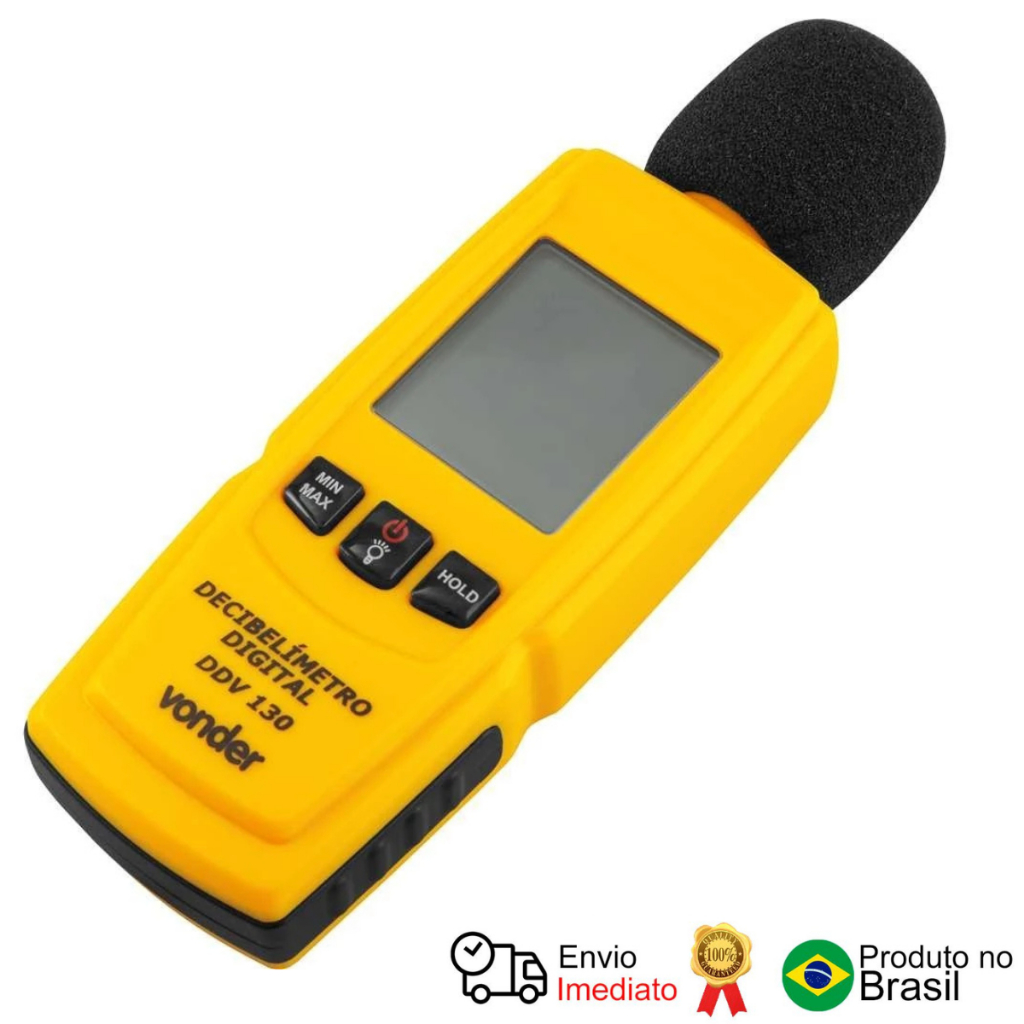 Decibelímetro Digital Ddv 130 Vonder Decibelímetro Digital Ddv 130 Vonder