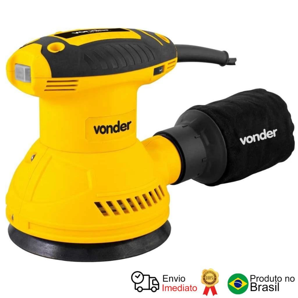 Lixadeira Roto-Orbital 5′ Lrv 355 220V Vonder Lixadeira Roto-Orbital 5′ Lrv 355 220V Vonder