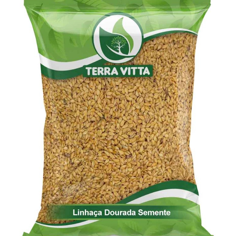 Linhaça Dourada Semente Linhaça Dourada Semente
