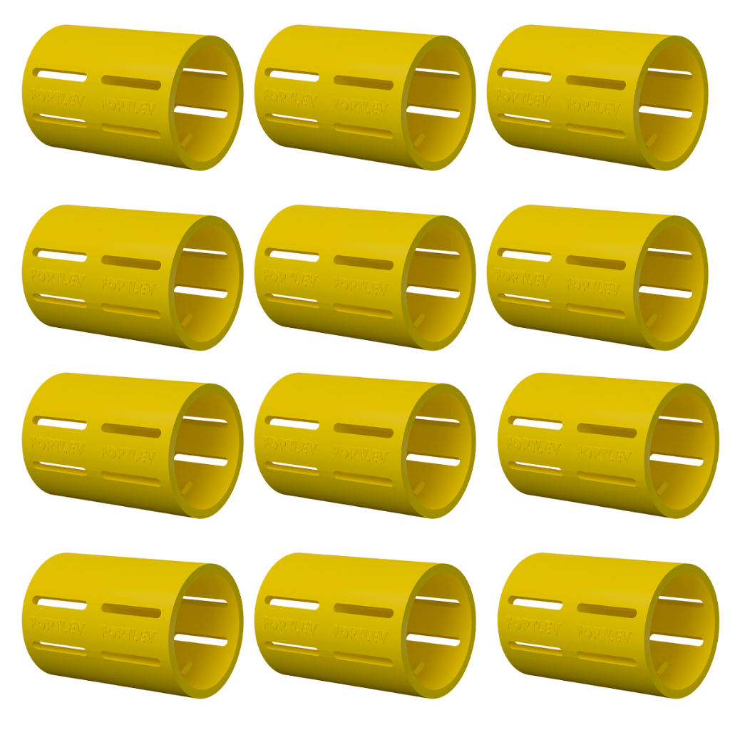 Pacote 50 unid Luva de Pressão para Conduite Eletroduto 20mm (1/2″) Fortlev Pacote 50 unid Luva de Pressão para Conduite Eletroduto 20mm (1/2″) Fortlev