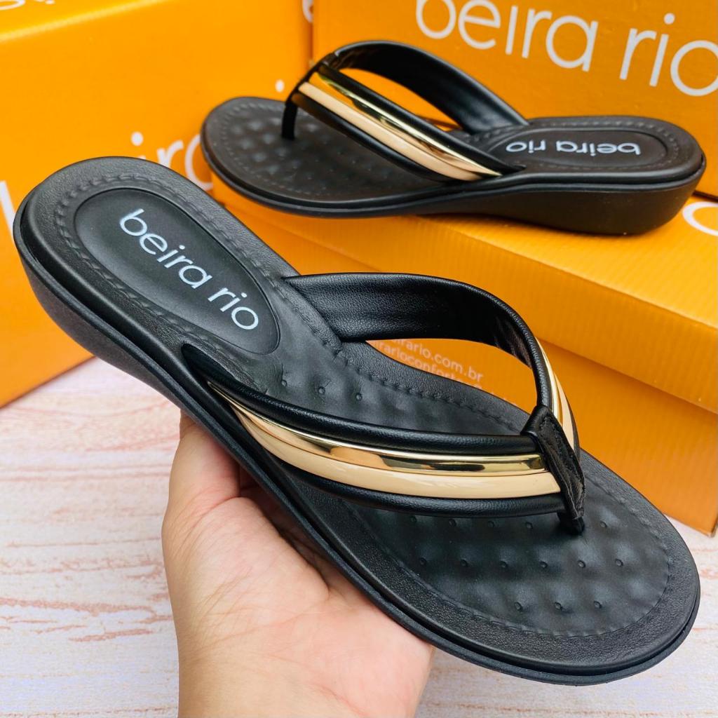 Chinelo Sandália Feminino Beira Rio Tira Brilho Original Novidade Lançamento Chinelo Sandália Feminino Beira Rio Tira Brilho Original Novidade Lançamento