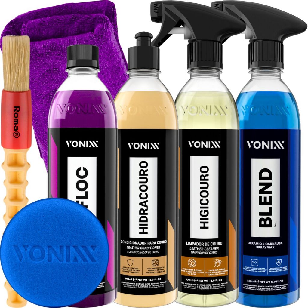 Kit Shampoo V-Floc Cera Blend Higicouro Hidracouro Vonixx Kit Shampoo V-Floc Cera Blend Higicouro Hidracouro Vonixx