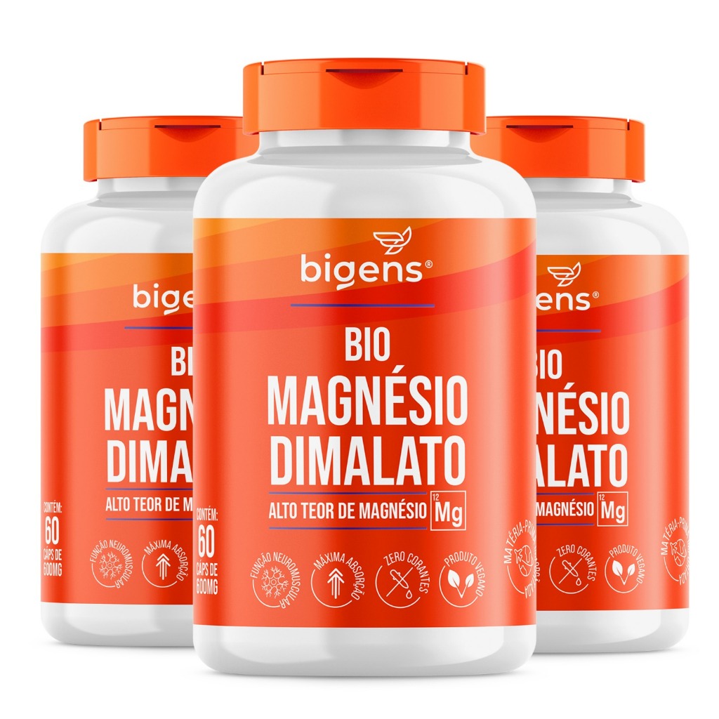 BIGENS KIT 3X BIO MAGNESIO 60 CÁPSULAS BIOGENS BIGENS KIT 3X BIO MAGNESIO 60 CÁPSULAS BIOGENS
