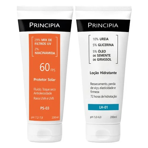 Principia kit Protetor solar corporal PS-03 FPS 60 + LH-01 Principia kit Protetor solar corporal PS-03 FPS 60 + LH-01