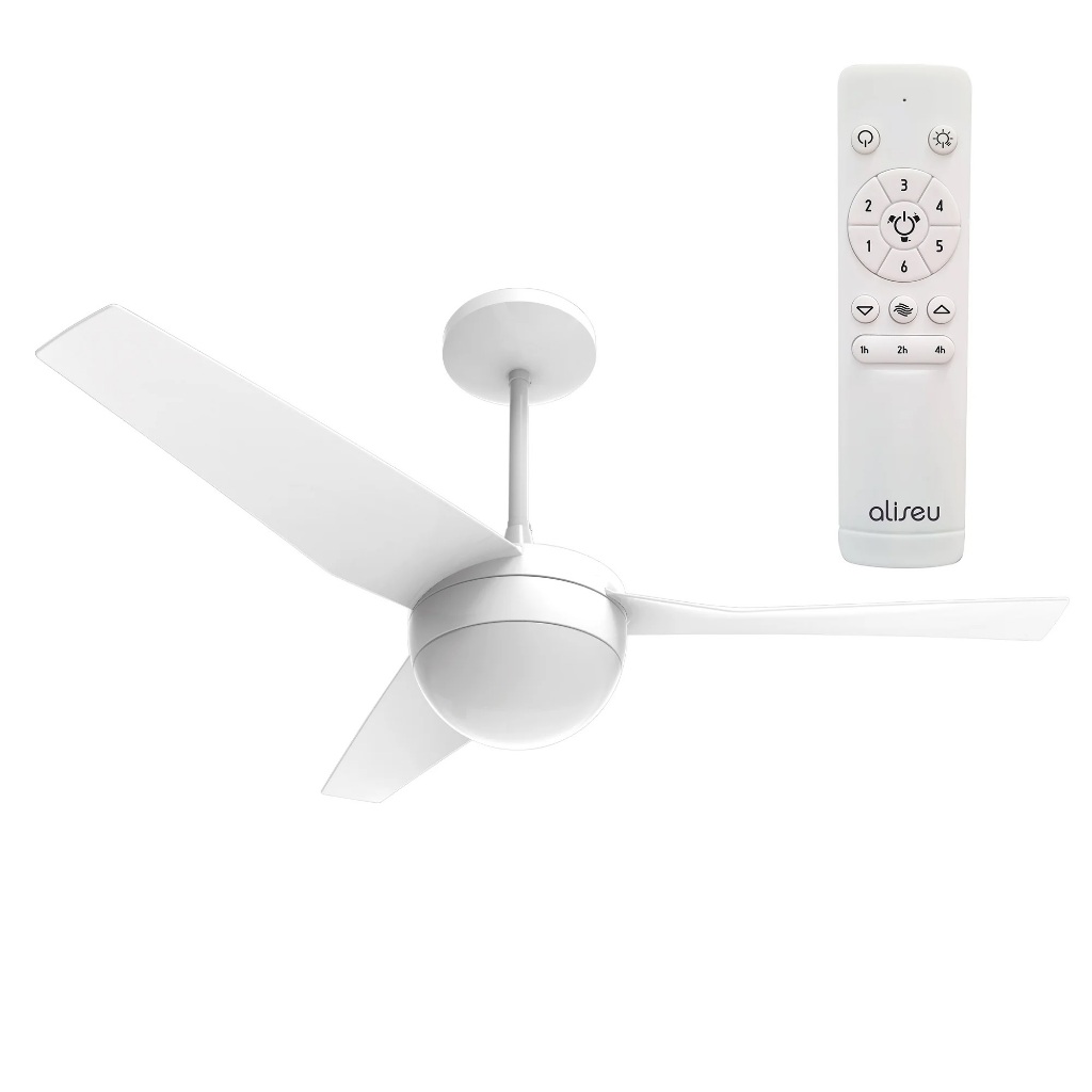 Ventilador De Teto Aliseu Jet ECO Branco – Bivolt – Com Controle Remoto Ventilador De Teto Aliseu Jet ECO Branco – Bivolt – Com Controle Remoto